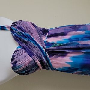 Long floral maxi dress